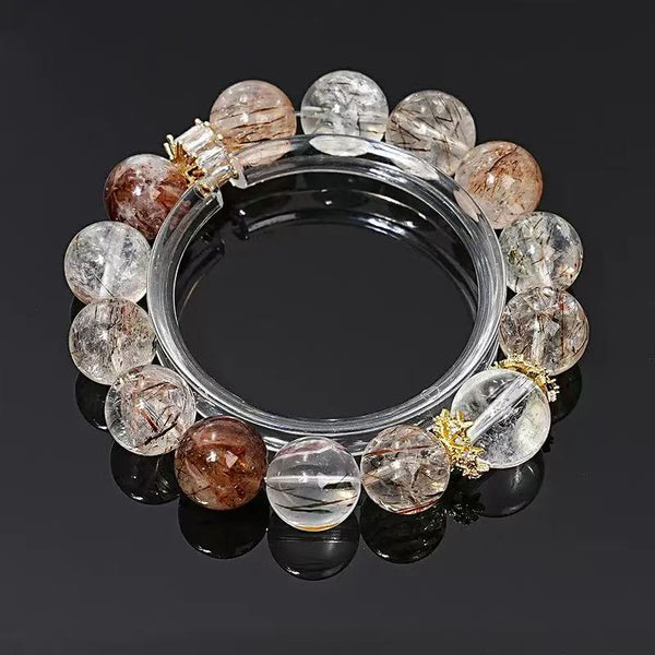 Black Gold Super Seven Crystal Bracelet - NovaCrystallo