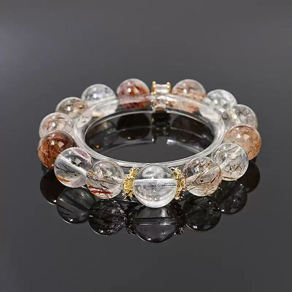 Black Gold Super Seven Crystal Bracelet - NovaCrystallo