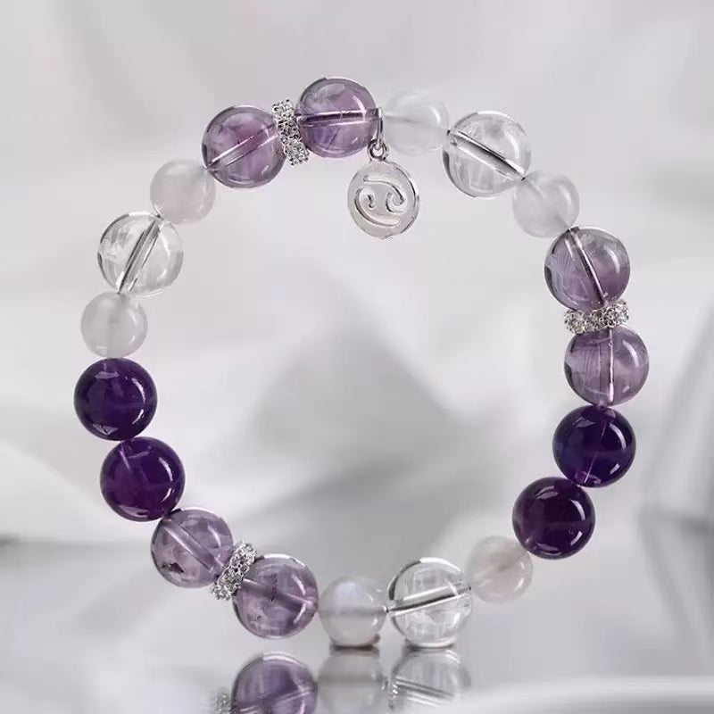 Cancer Moonlit Serenity Bracelet - NovaCrystallo